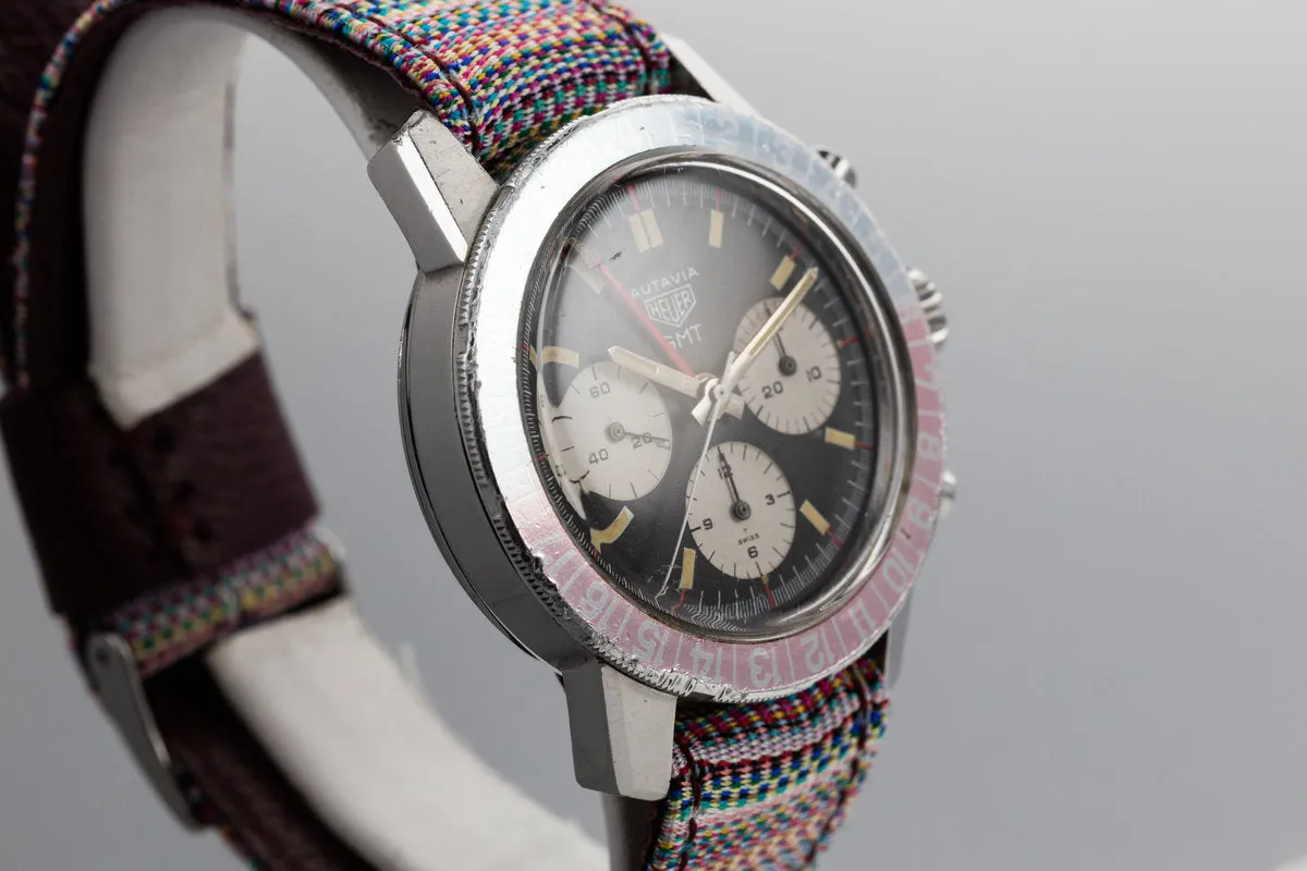 Heuer Autavia GMT 2446C with Ghost Bezel