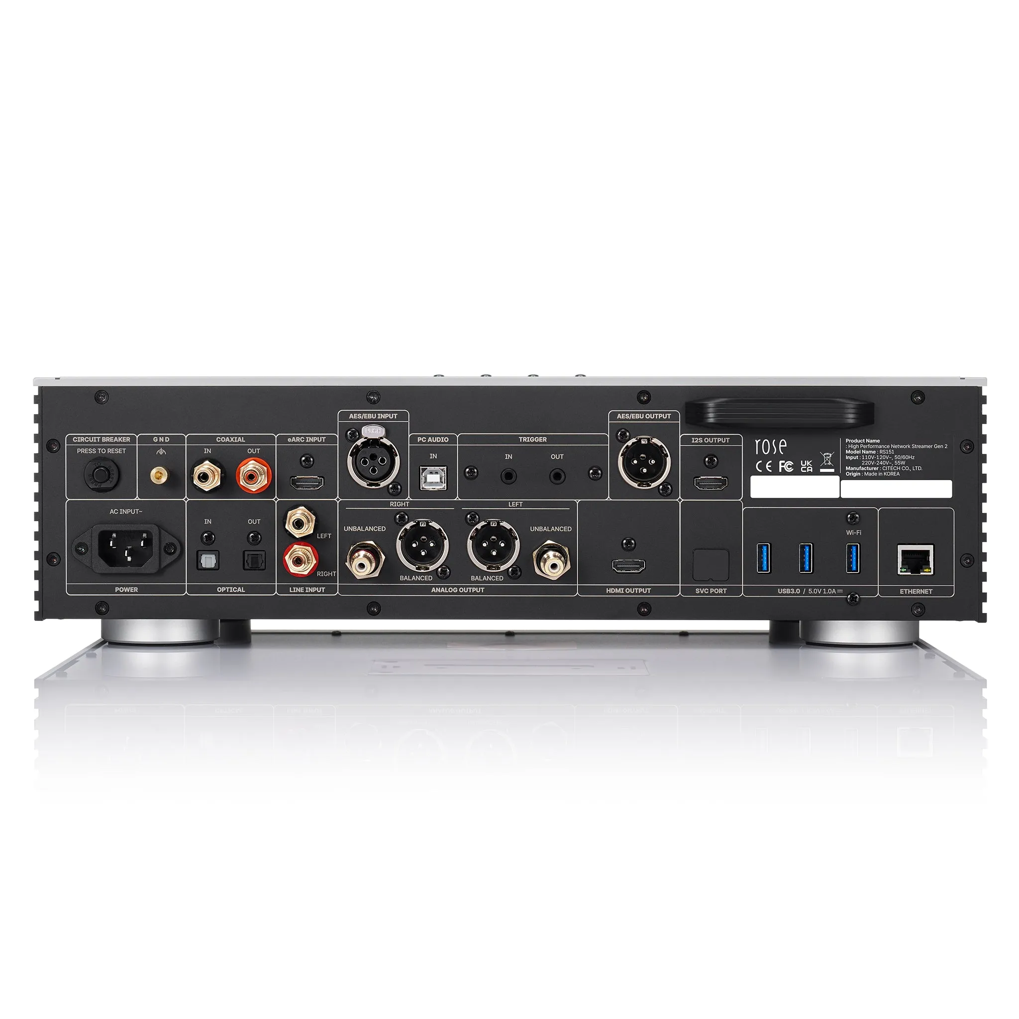 HiFi Rose RS151 Flagship Network Streamer