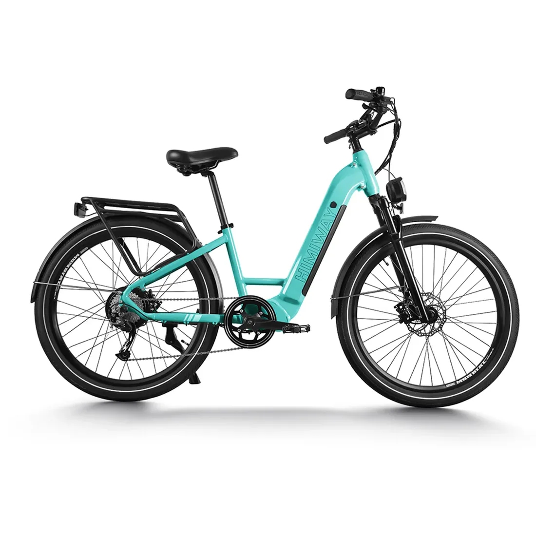 Himiway 500W 48V Rambler Mid Drive Commuter Step-Thru Electric Bike