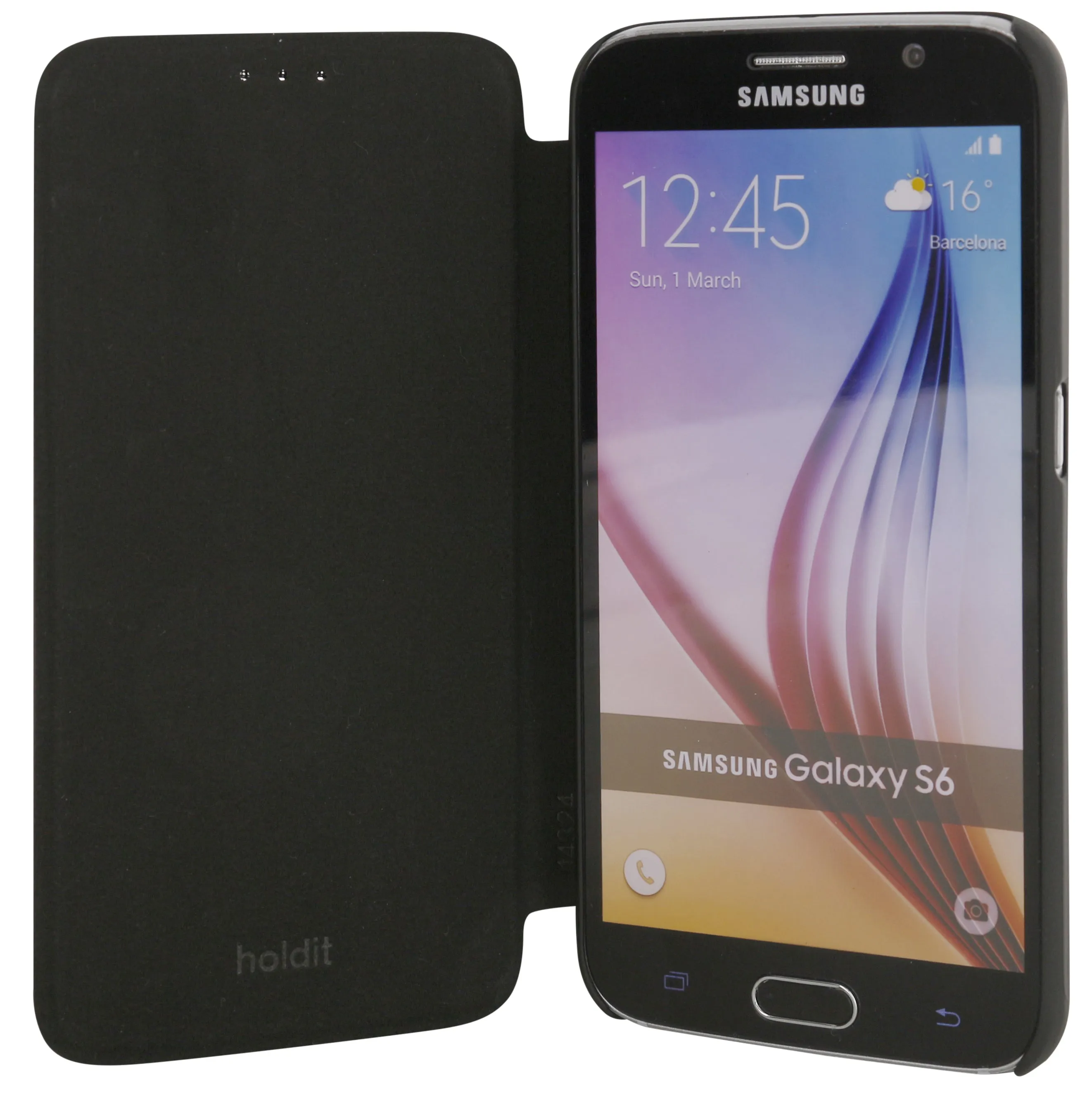 Holdit Slim Flip Cases for Galaxy S6