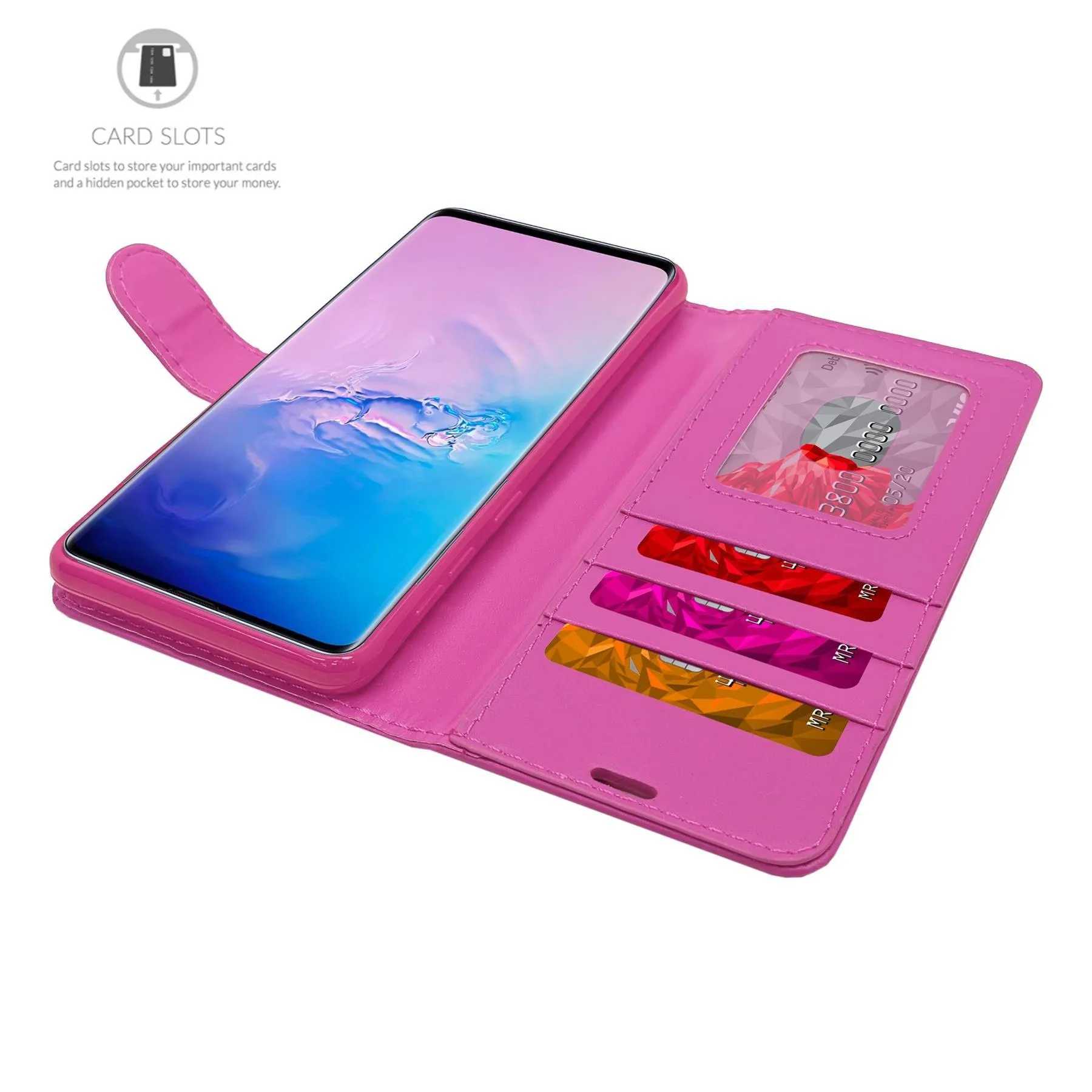 Huawei Ascend P7 Flip Folio Book Wallet Case