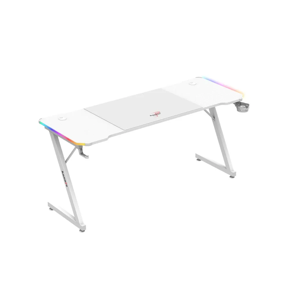 Huzaro Hero 4.8 RGB White Gaming Desk