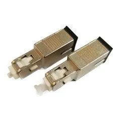 Inline Fixed Optical Attenuator, SC/APC, Single Mode, Male to Female, 12 dB