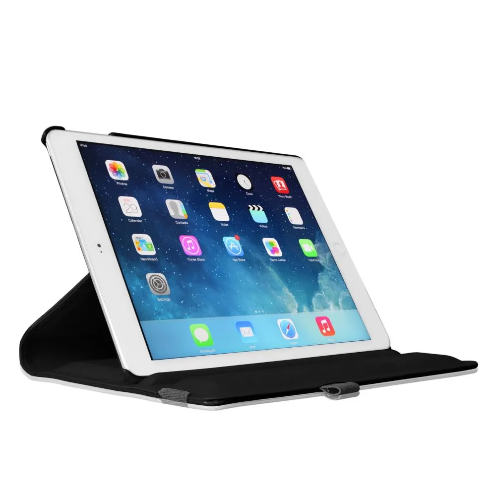 iPad Air Case 360 Degree Rotating Stand Smart Case Protective Cover With Auto Wake Up/Sleep Feature For Apple iPad Air