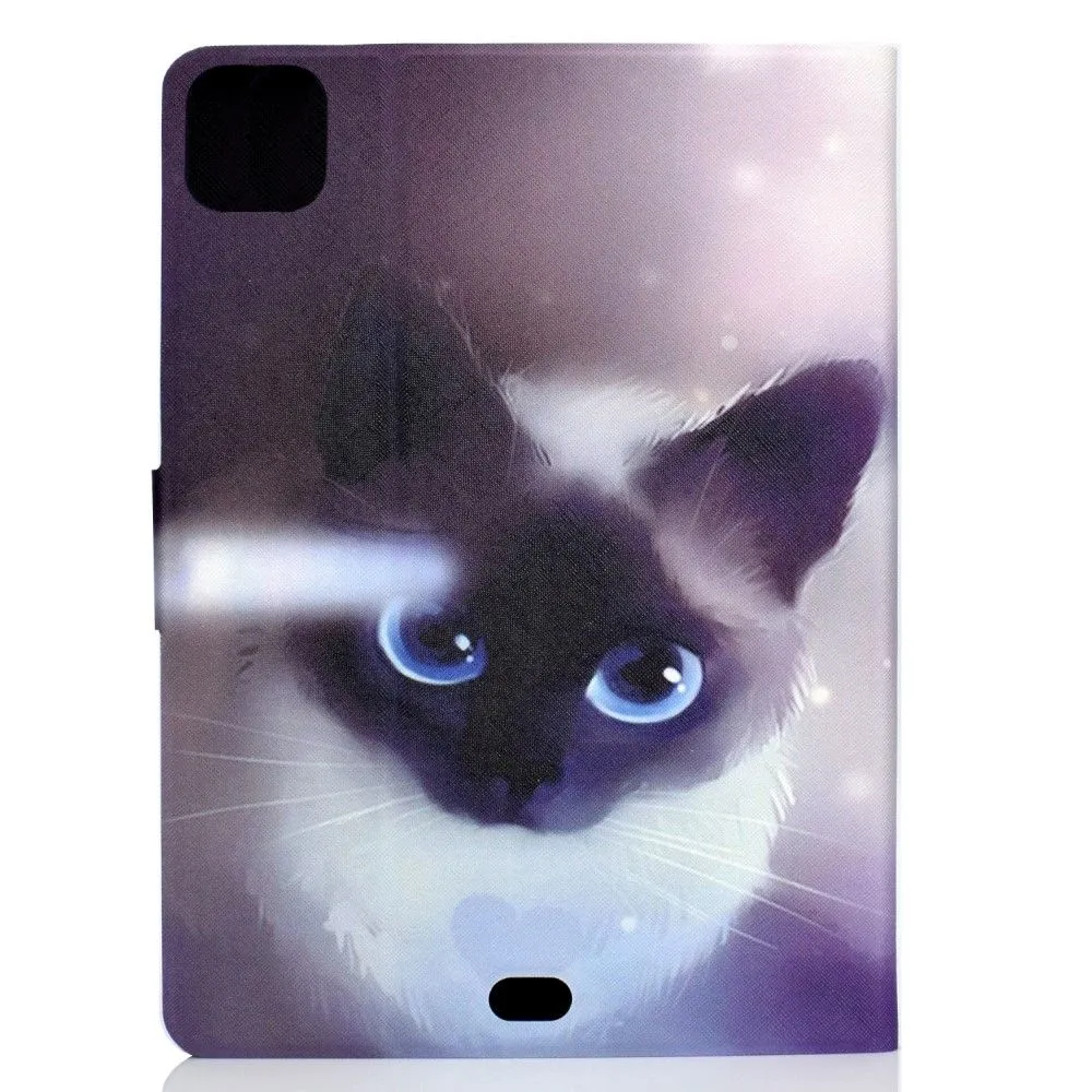 iPad Pro 11 (2021) / Air (2020) beautiful pattern leather flip case - Cat