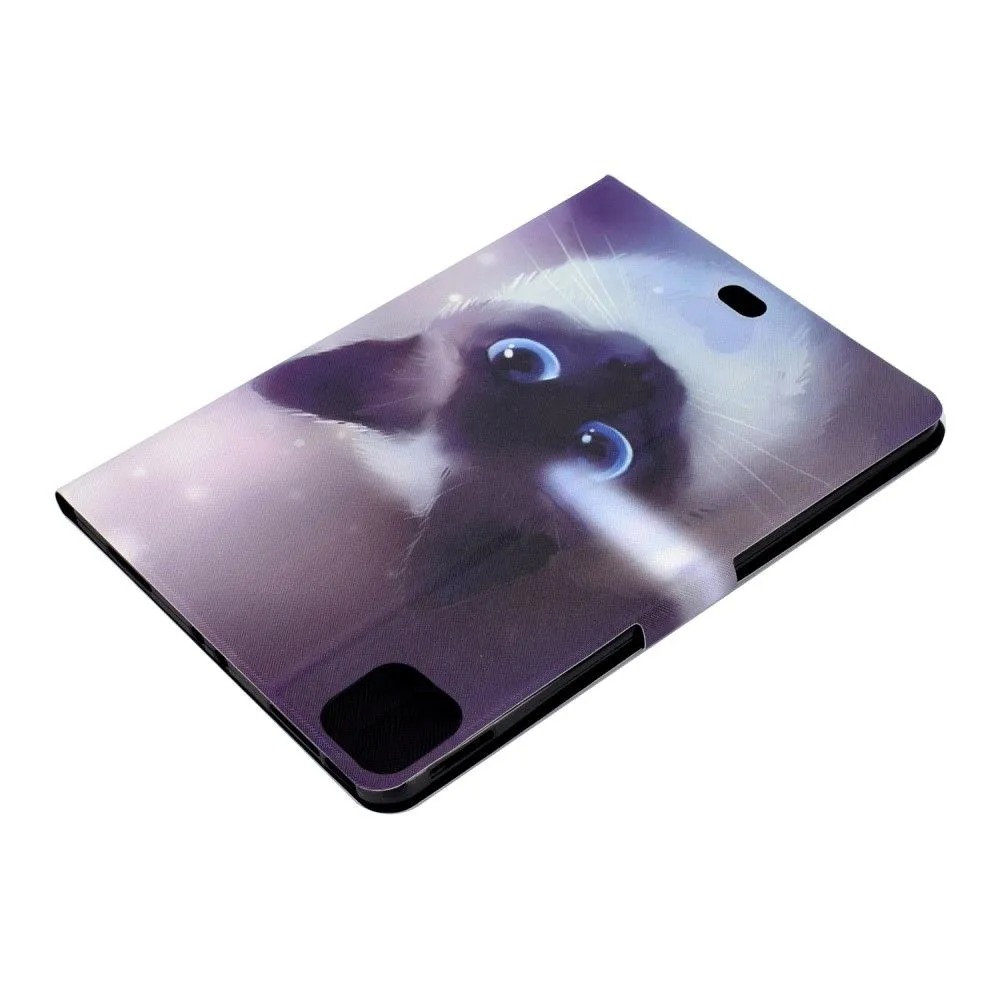 iPad Pro 11 (2021) / Air (2020) beautiful pattern leather flip case - Cat