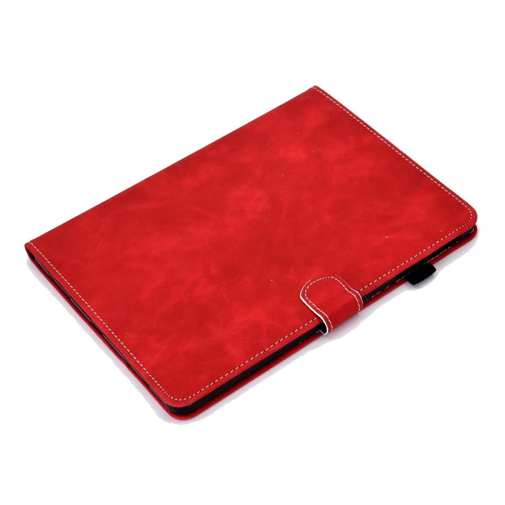 iPad Pro 11 (2021) / Air (2020) simple leather flip case - Red