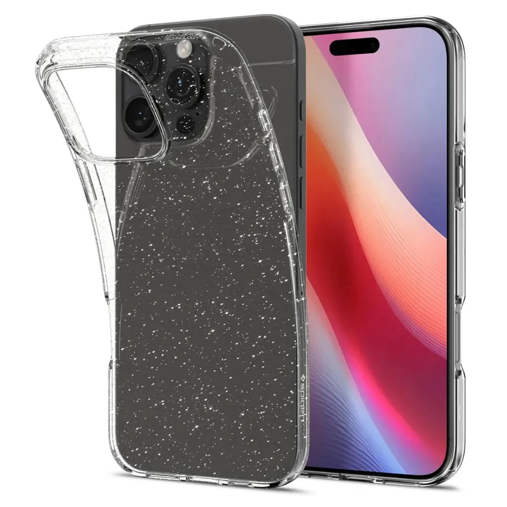 iPhone 16 Pro Case Liquid Crystal Glitter