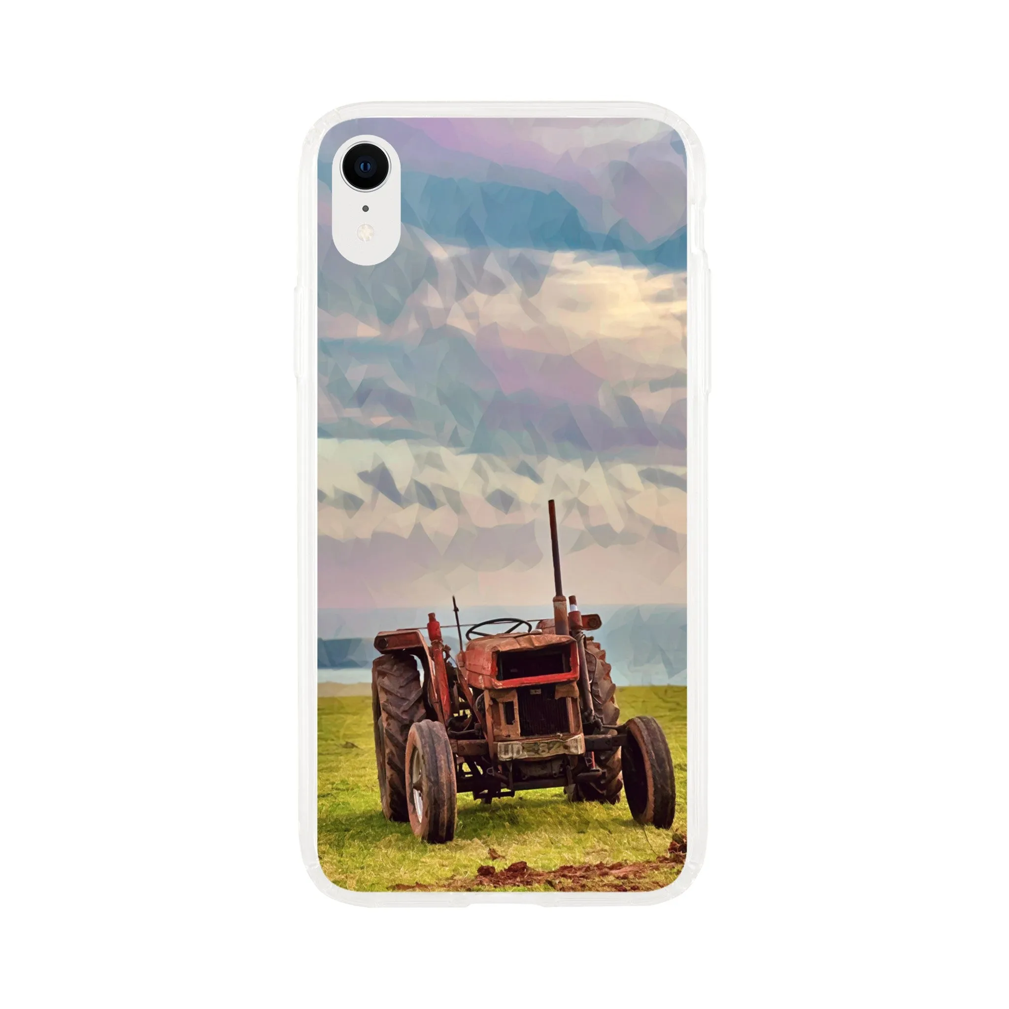 Island Tractor Clear Case Mobile Phone