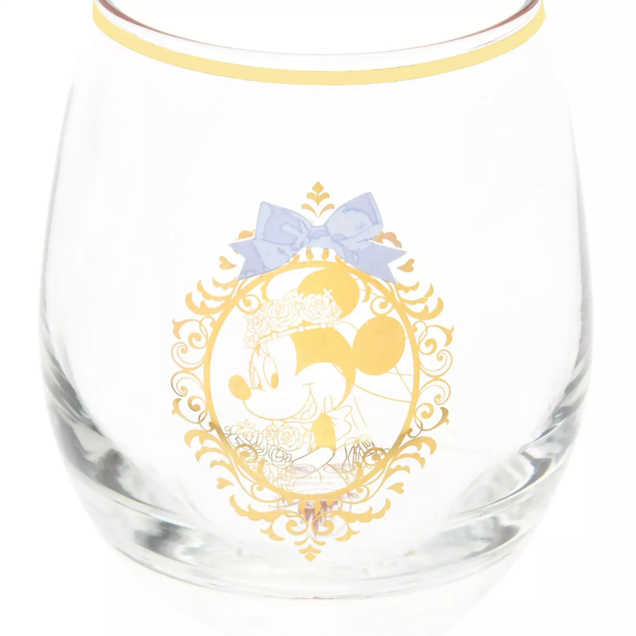 JDS - Gift for Pair x Mickey & Minnie "Wedding Pattern" Glasses Pair