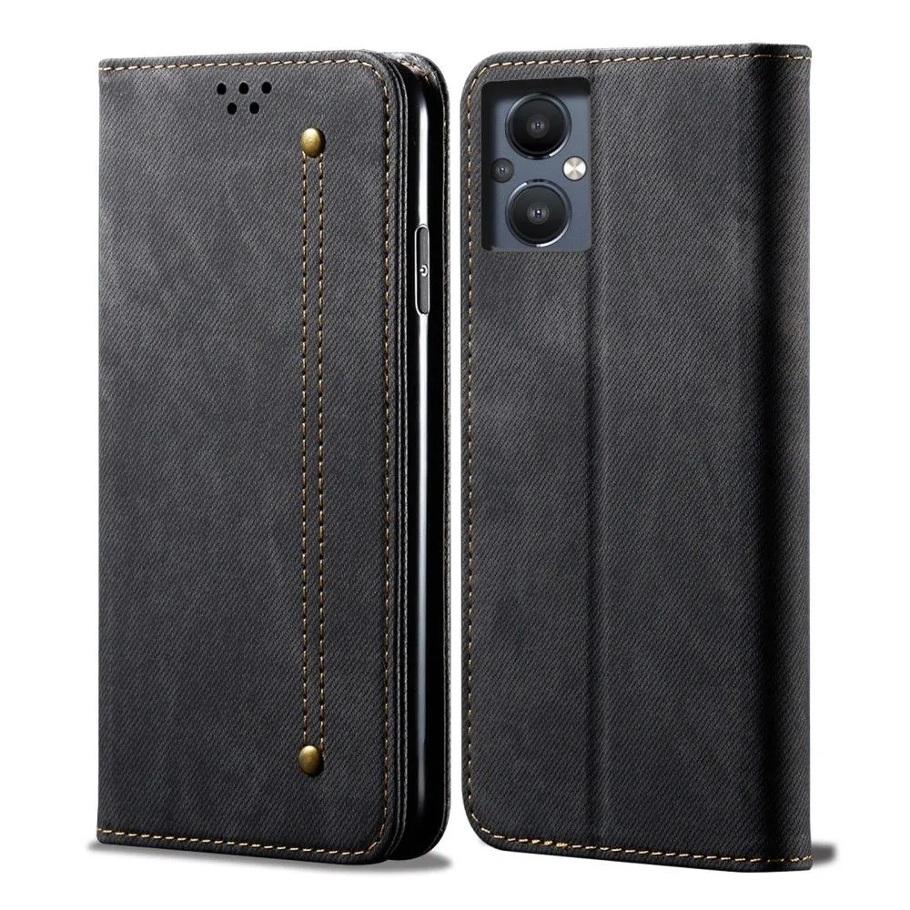 Jeans OnePlus Nord N20 5G Flip case - Black