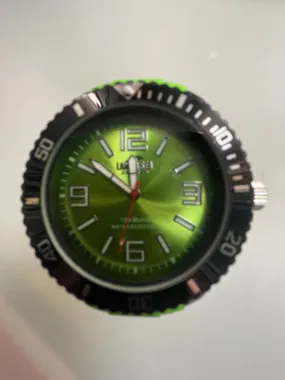 Land & Sea Silicone Watch Lime Green large