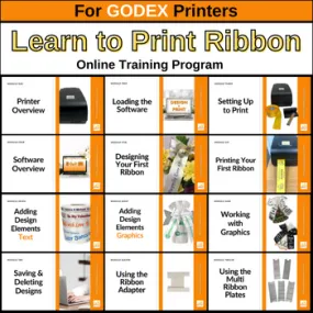 Learn to Print Ribbon Online Training Course for Godex Printers