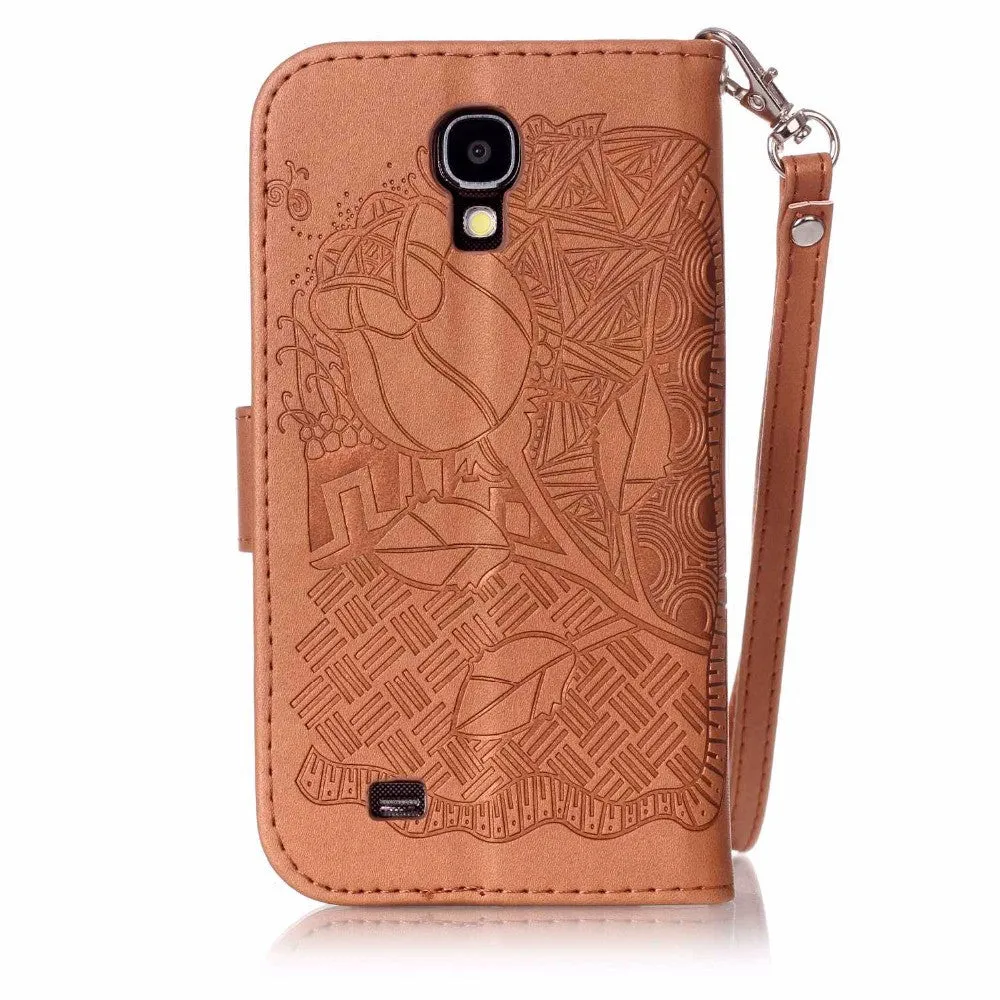 Leather Flip Case For iphone & Samsung Galaxy