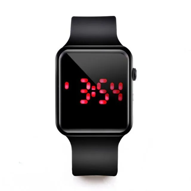 LED Watch [W/ SILICONE WRISTBAND]