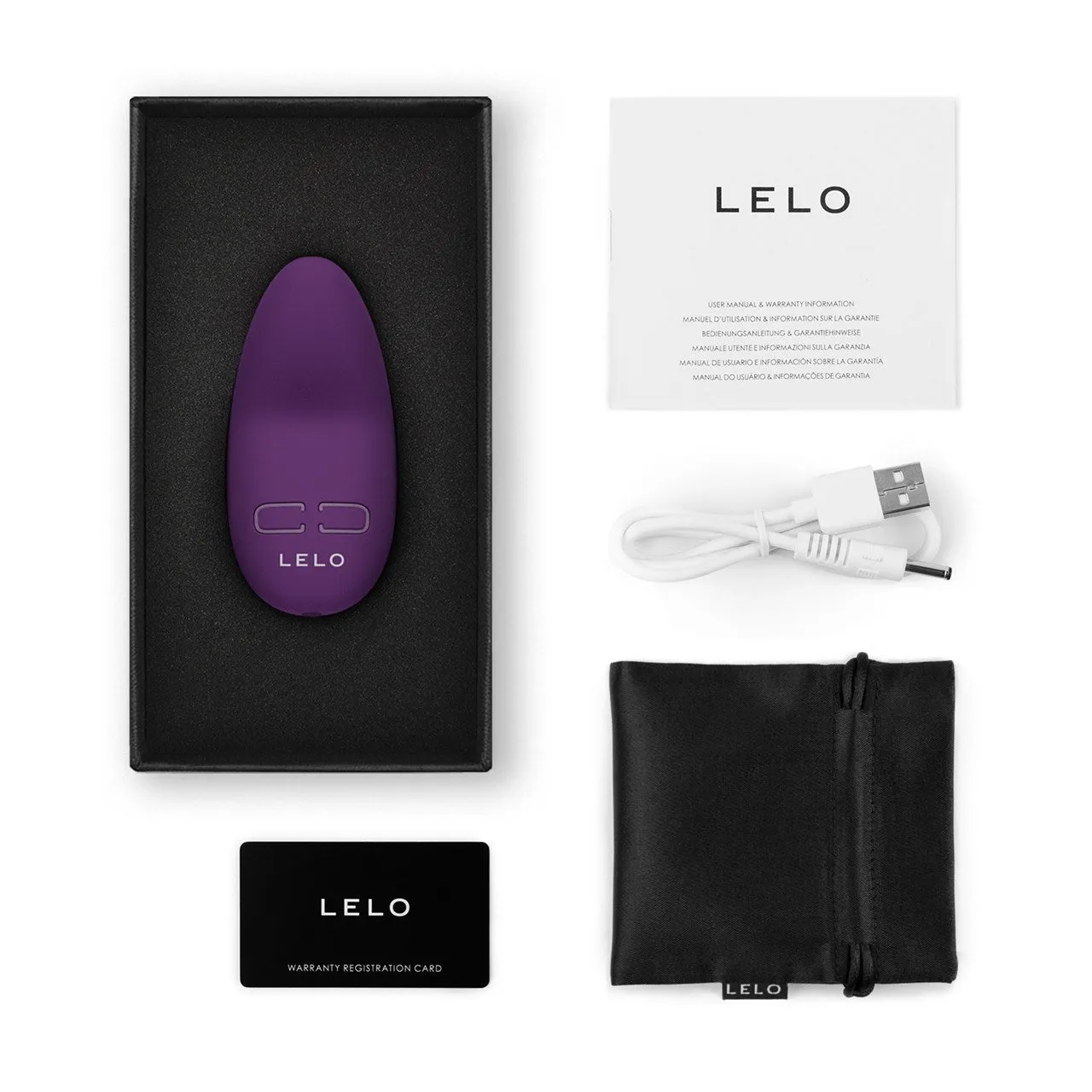 Lelo Lily 2 Plum Luxury Rechargeable Vibrator