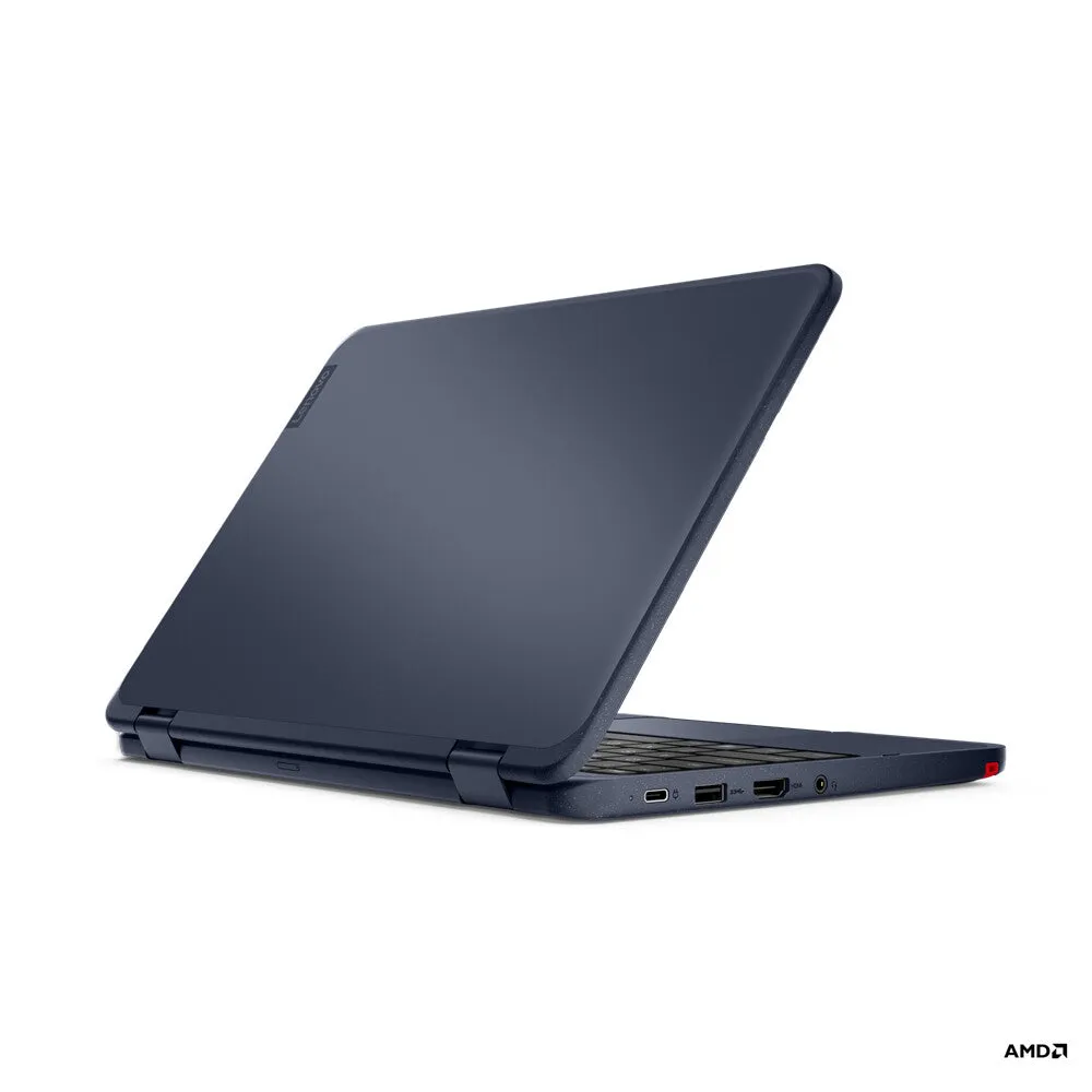 Lenovo 300w 3015e Hybrid (2-in-1) 29.5 cm (11.6") Touchscreen HD 4 GB DDR4-SDRAM 128 GB SSD Wi-Fi 5 (802.11ac) Windows 11 SE Blue