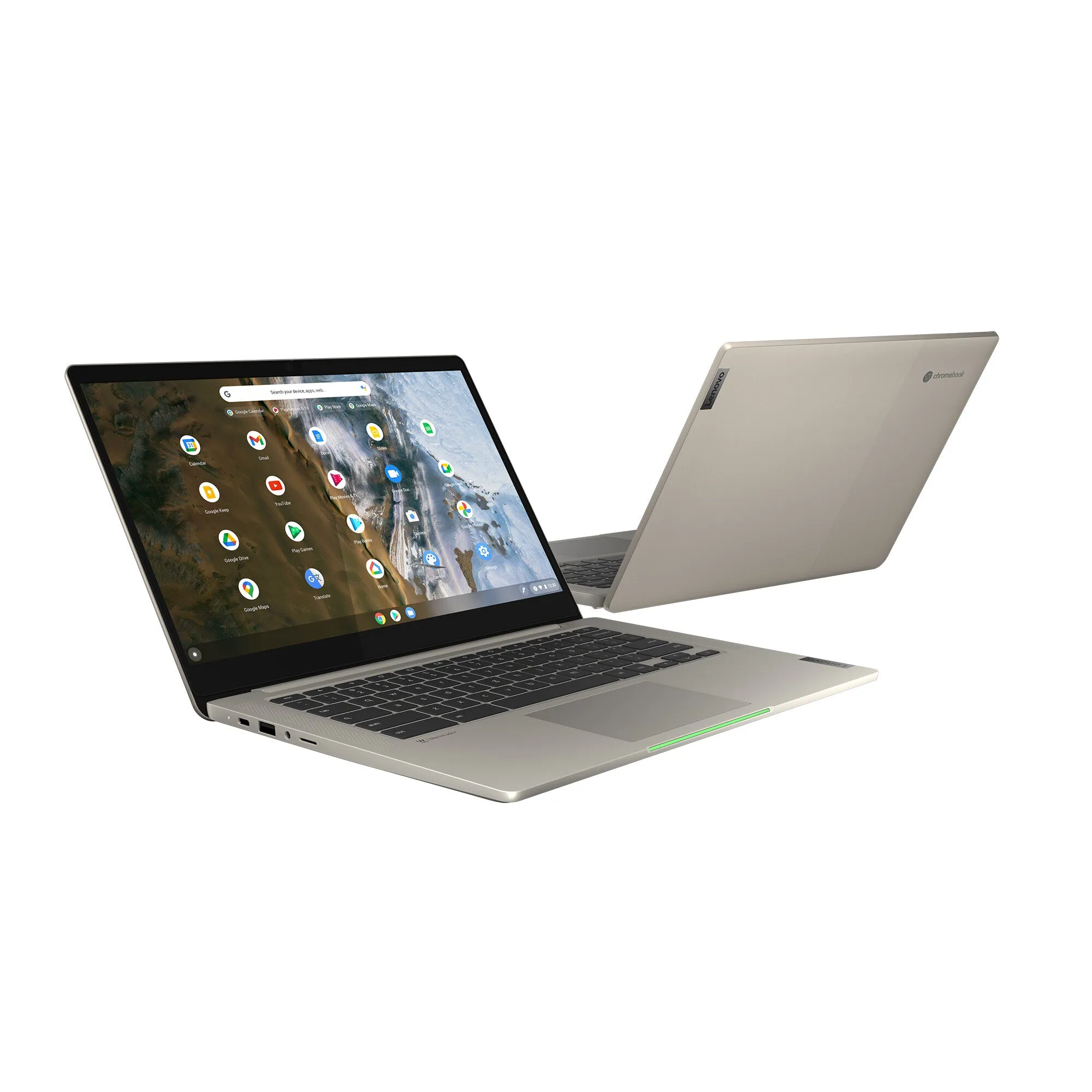 Lenovo IdeaPad 5 Chrome 14ITL6 Intel® Core™ i3 i3-1115G4 Chromebook 35.6 cm (14") Touchscreen Full HD 4 GB LPDDR4x-SDRAM 256 GB SSD Wi-Fi 6 (802.11ax) ChromeOS Sand