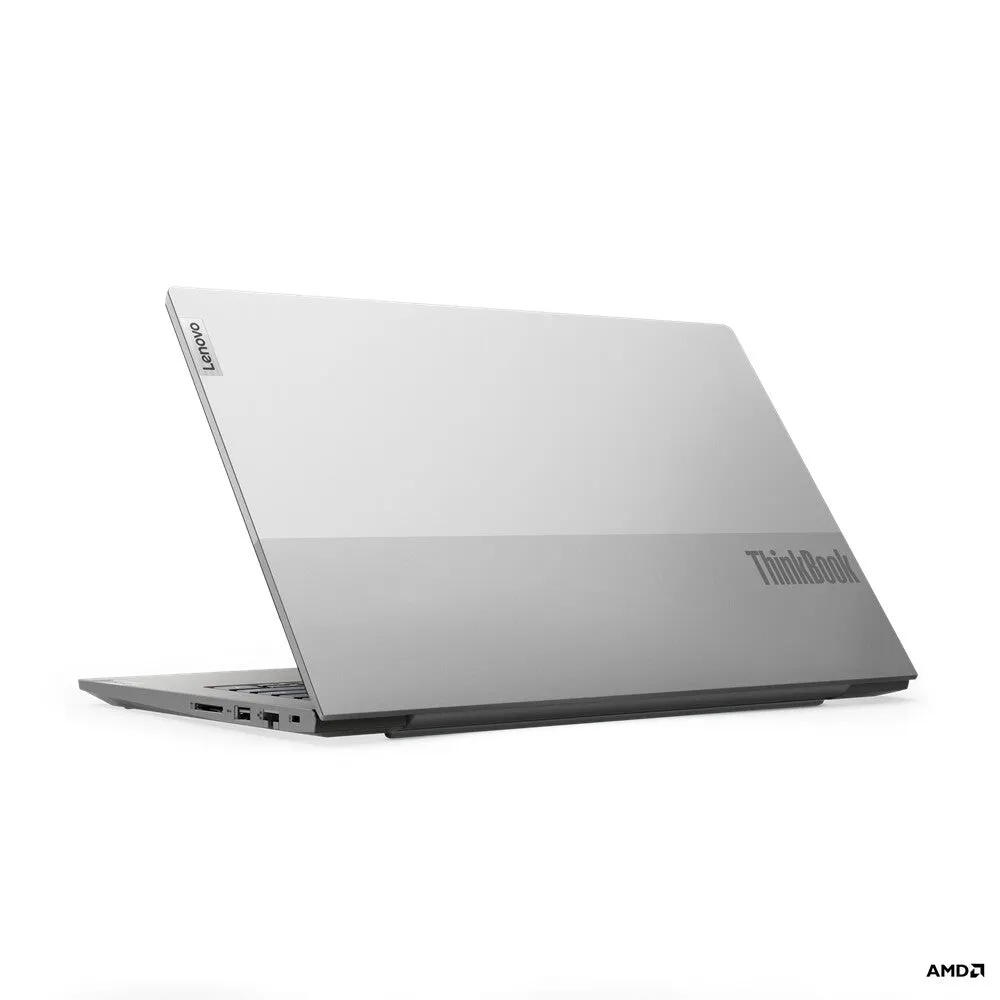 Lenovo ThinkBook 14 AMD Ryzen™ 5 4500U Laptop 35.6 cm (14") Full HD 8 GB DDR4-SDRAM 256 GB SSD Wi-Fi 6 (802.11ax) Windows 10 Pro Grey