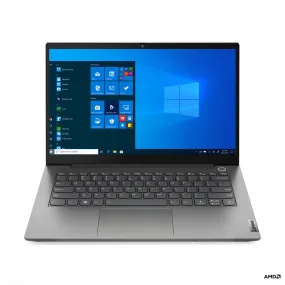 Lenovo ThinkBook 14 AMD Ryzen™ 5 4500U Laptop 35.6 cm (14") Full HD 8 GB DDR4-SDRAM 256 GB SSD Wi-Fi 6 (802.11ax) Windows 10 Pro Grey