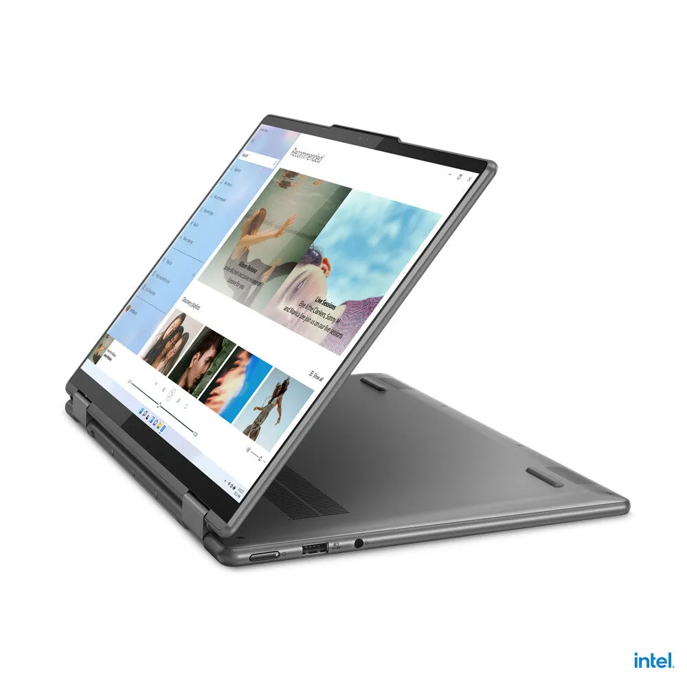 Lenovo Yoga 7 14IAL7 Intel® Core™ i7 i7-1255U Hybrid (2-in-1) 35.6 cm (14") Touchscreen 2.2K 16 GB LPDDR5-SDRAM 512 GB SSD Wi-Fi 6E (802.11ax) Windows 11 Home Grey