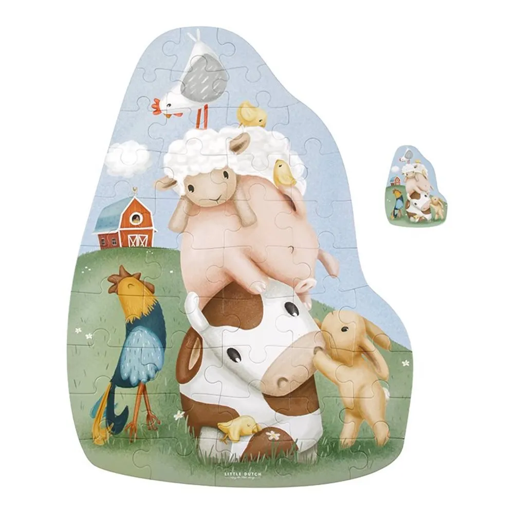 Little Dutch Large Floor Puzzle – Little Farm