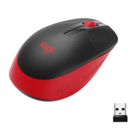 Logitech Mouse M190 - Red