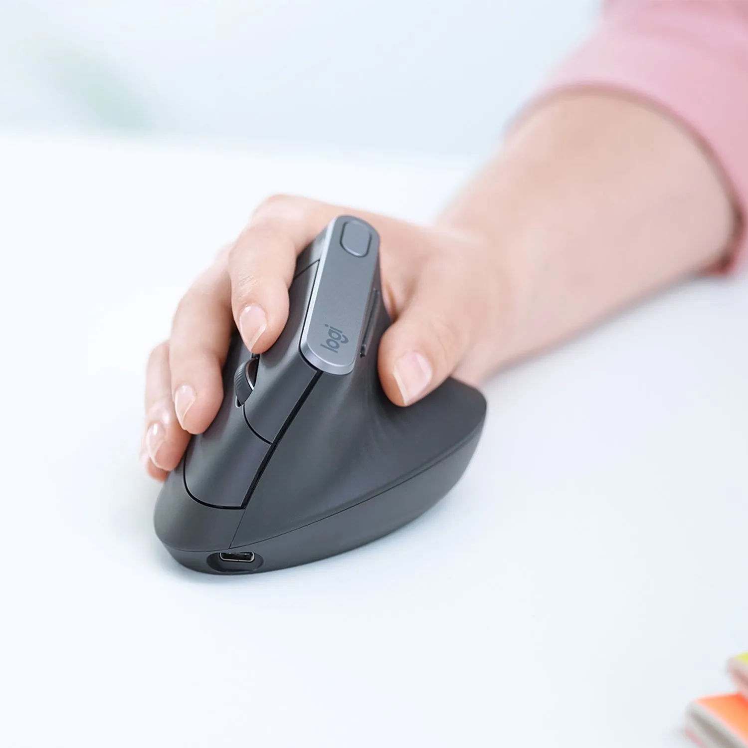 Logitech Mouse Mx Vertical - Black