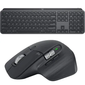 Logitech MX Keys   Master 3S Advanced Wireless Illuminated Keyboard Mouse Combo