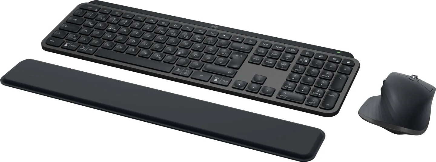 Logitech Mx Keys S Combo - Keyboard And Mouse Set - Qwertz - German - Graphite Input Device