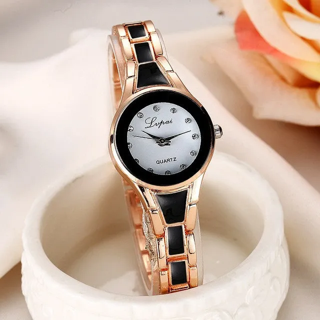 Lvpai 2016 Summer Style Gold Watch Brand Watch Women Wristwatch Ladies Watch Clock Female Wristwatches Stainless Gold Watches