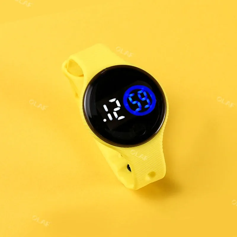 M3 Kids Digital Watches Adjustable Silicone Strap Waterproof Children's Watch Boys Sports Wrist Electronic Smart Watch For Kids