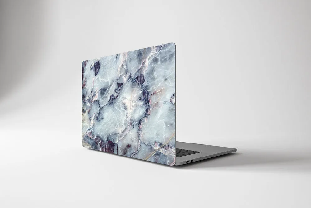 Macbook Hard Shell Case - Blue Grey Marble