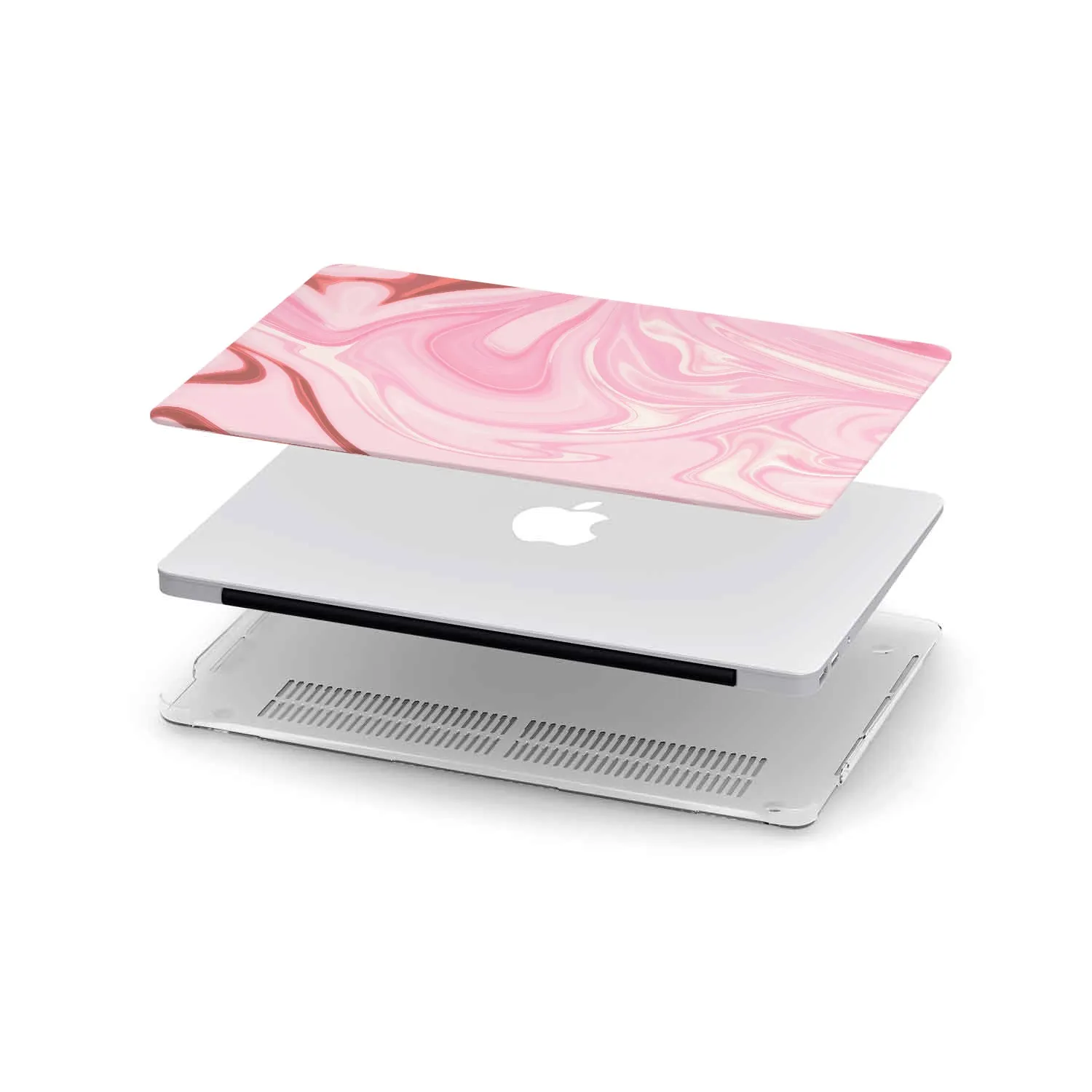 Macbook Hard Shell Case - Pink Marble