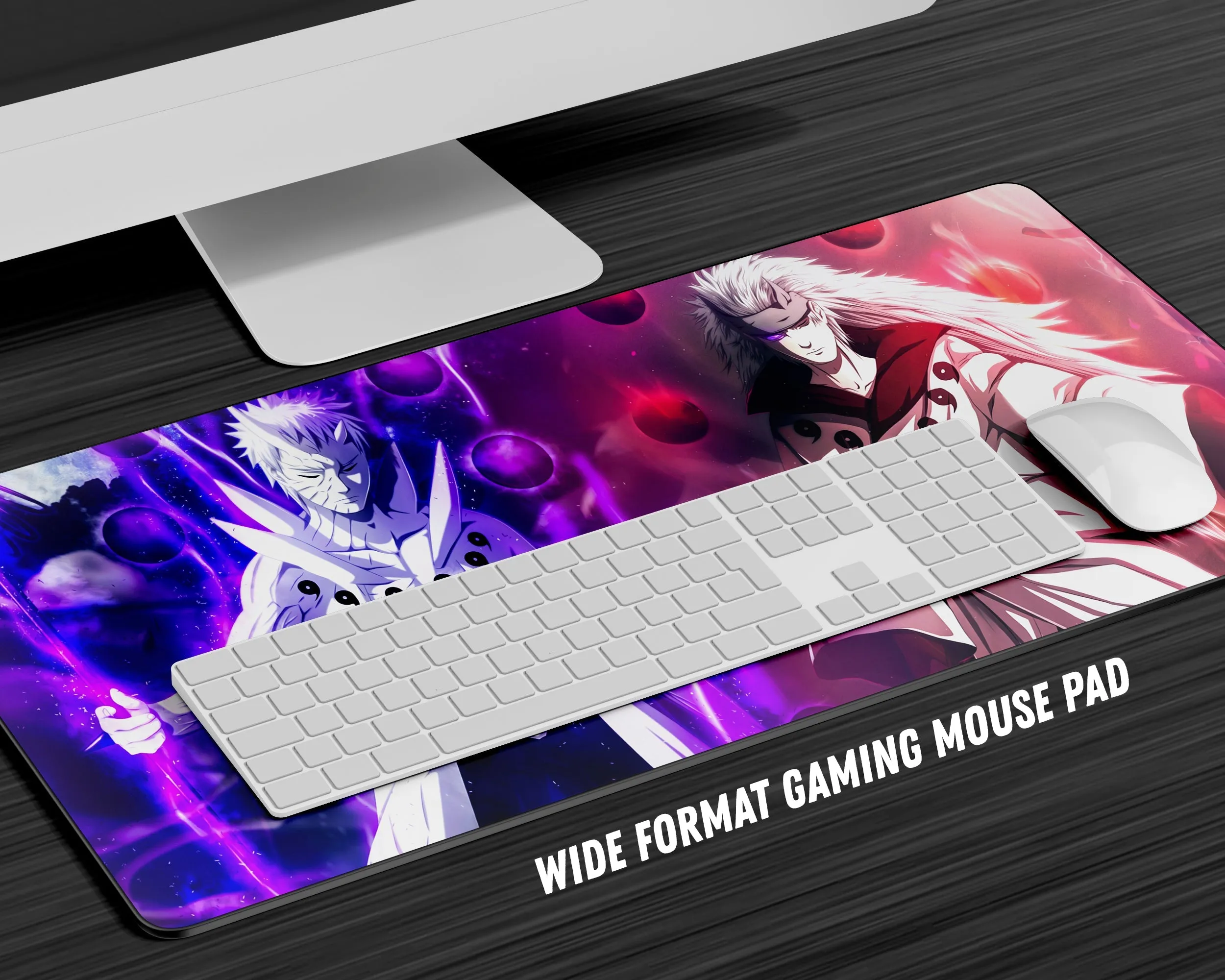 Madara x Tobi Six Paths Sage Mode Gaming Mouse Pad