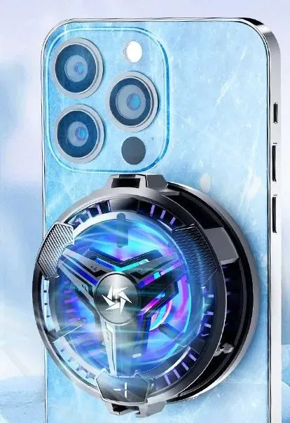 Magnetic Mobile Phone Gaming Cooler – Ultra-Fast Semiconductor Radiator for Phones & Phablets, Keeps You Cool for Uninterrupted Gaming Thrills