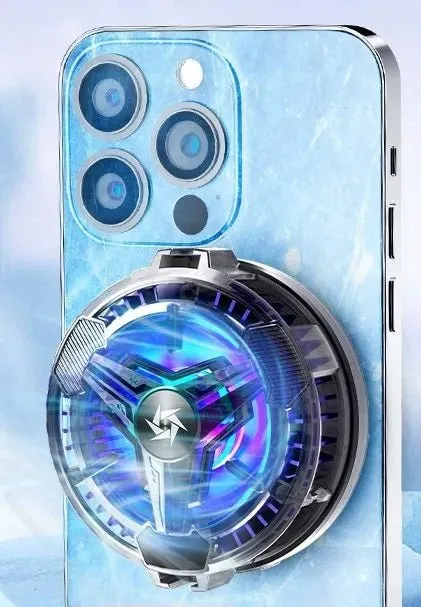 Magnetic Mobile Phone Gaming Cooler – Ultra-Fast Semiconductor Radiator for Phones & Phablets, Keeps You Cool for Uninterrupted Gaming Thrills