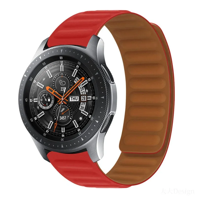 Magnetic Silicone Watch Straps Compatible with the Coros Pace 3