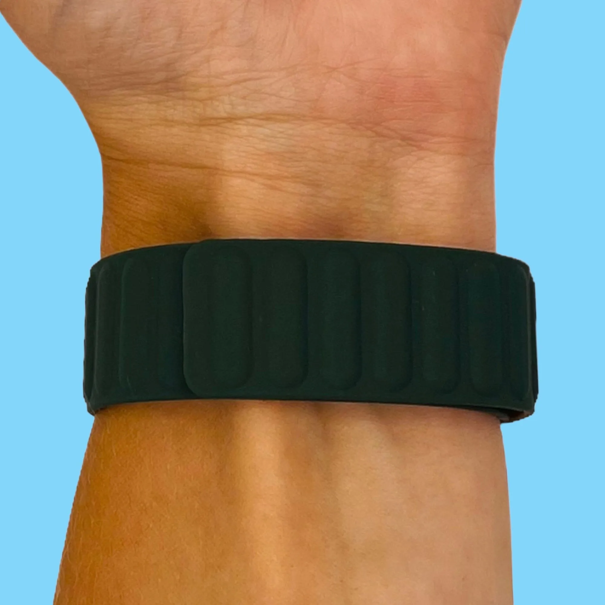 Magnetic Silicone Watch Straps Compatible with the Fitbit Sense 2