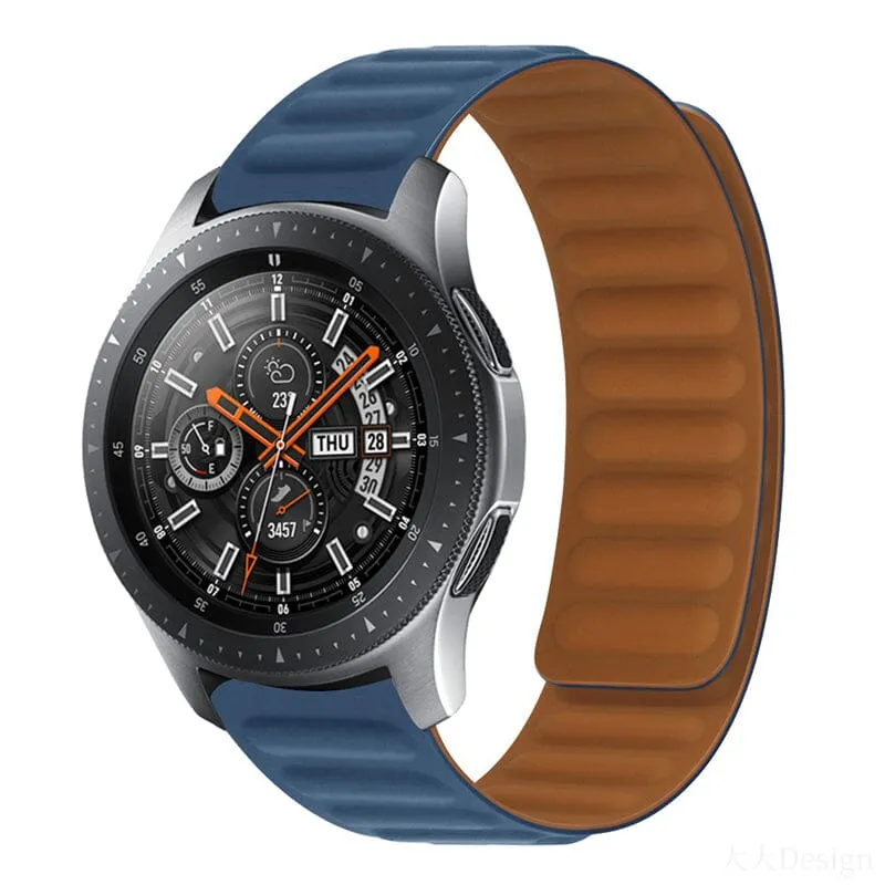 Magnetic Silicone Watch Straps Compatible with the Samsung Galaxy Watch 7 (40mm)