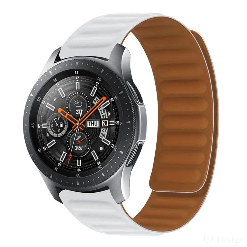 Magnetic Silicone Watch Straps Compatible with the Withings Steel HR (36mm)