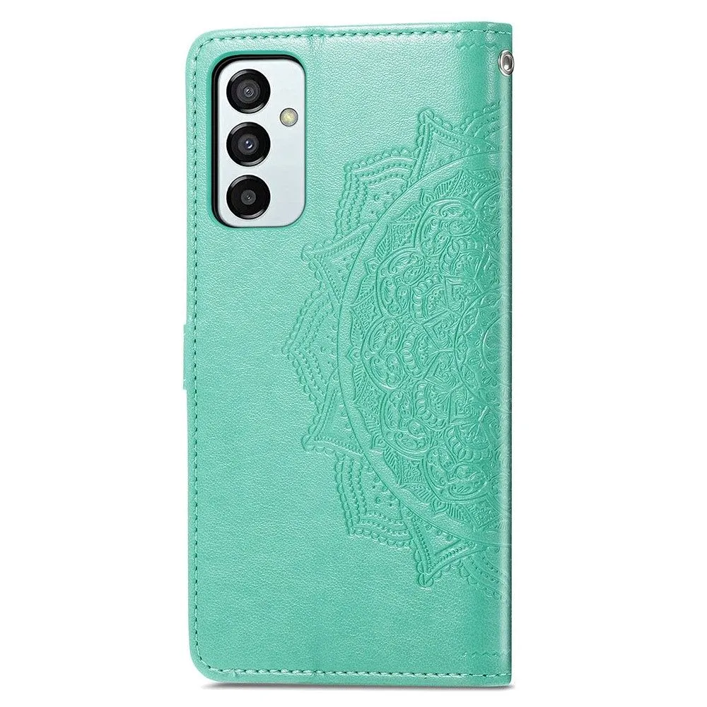 Mandala Samsung Galaxy M23 Flip case - Green