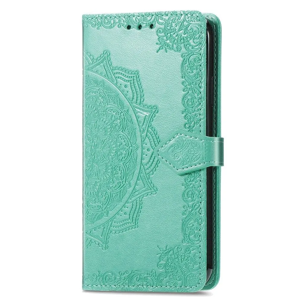 Mandala Samsung Galaxy M23 Flip case - Green