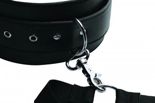 Master Series Acquire Easy Access Thigh Harness with Wrist Cuffs