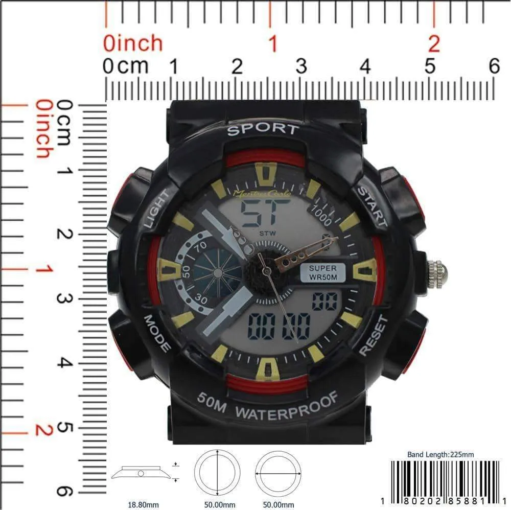 MC8588 5ATM Analog-Digital Watch