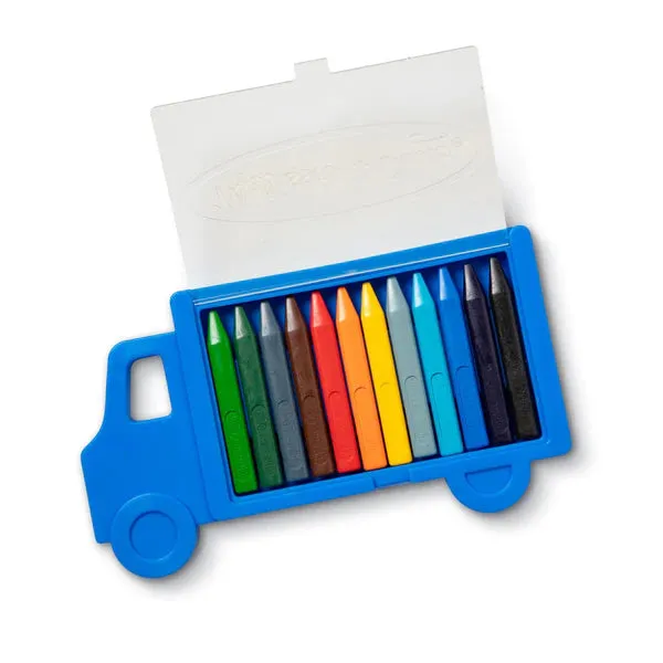 Melissa & Doug - Truck Crayon Set