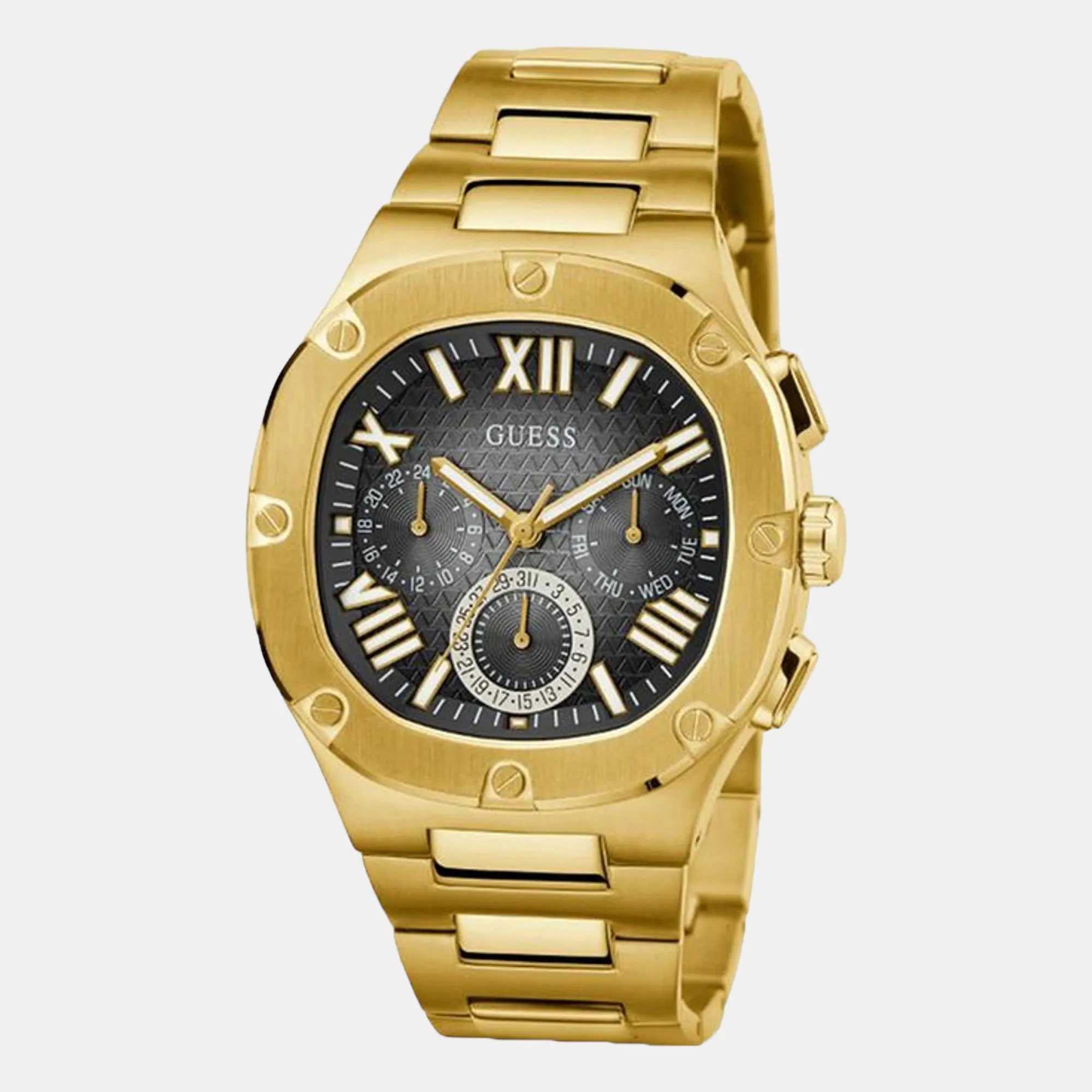 Men's Gold Multi-Function Stainless Steel Watch GW0572G2