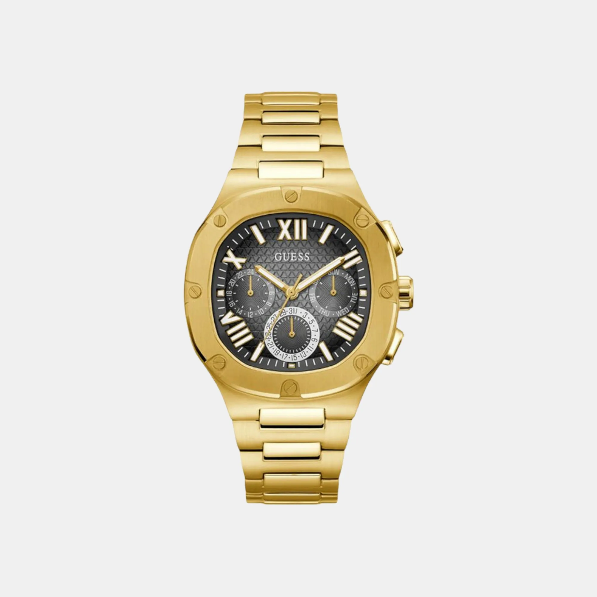 Men's Gold Multi-Function Stainless Steel Watch GW0572G2