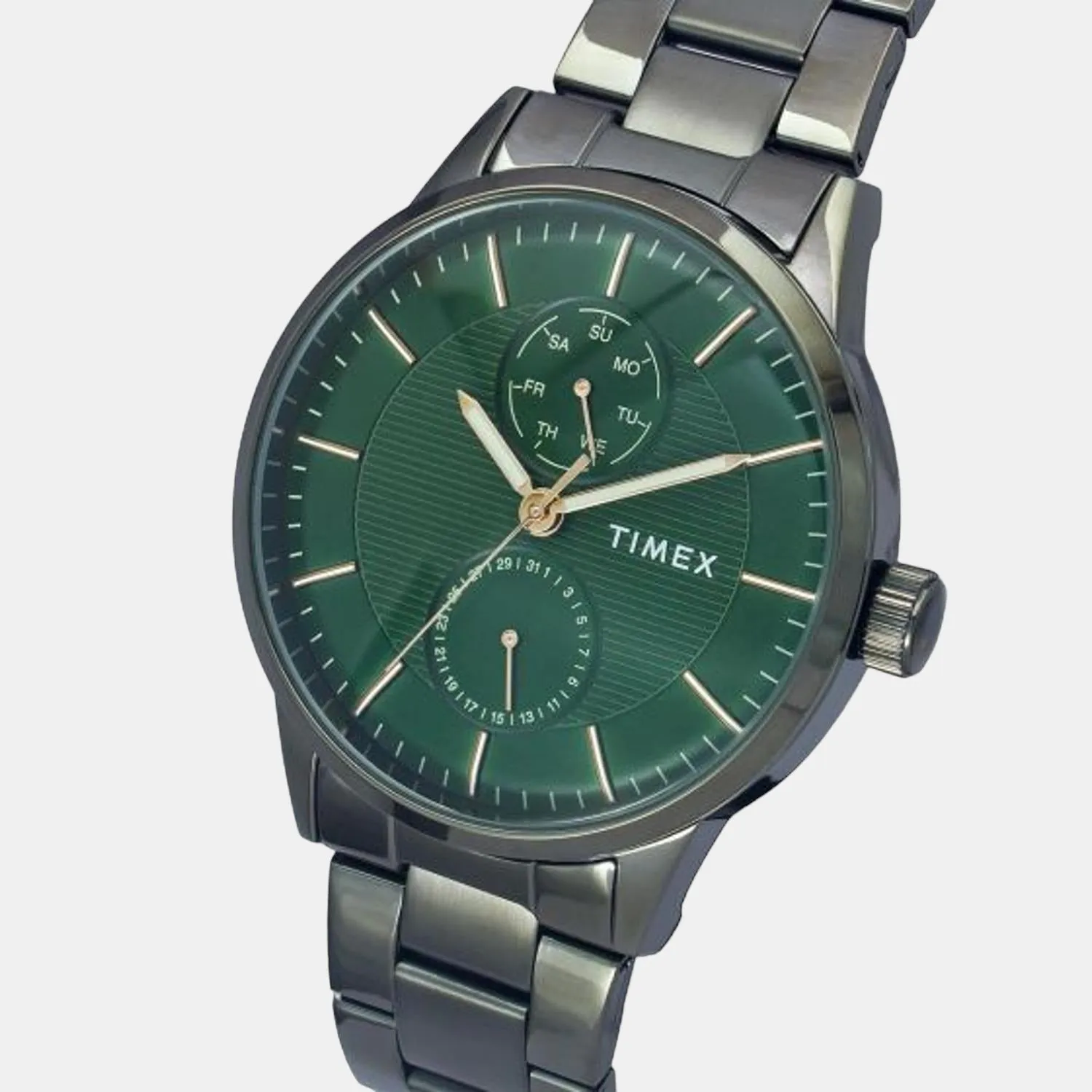 Men's Green Analog Stainless Steel Watch TWEG19905