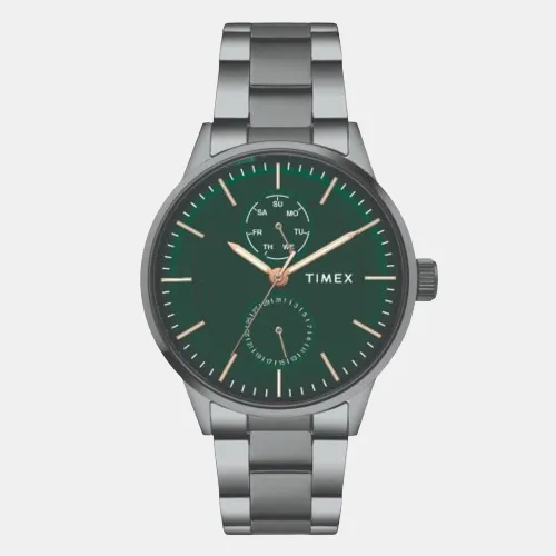 Men's Green Analog Stainless Steel Watch TWEG19905